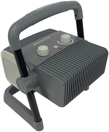 Remington 1500 Watt Electric Space Heater with Adjustable Thermostat