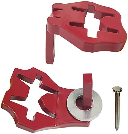 DORIGHARY T-Post Gate Hinge Pins - Heavy Duty Steel Hangers