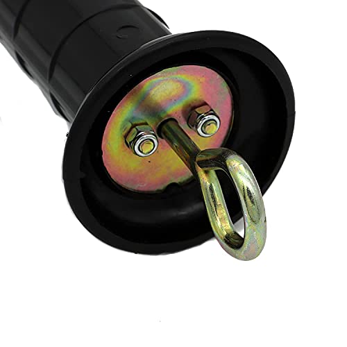 4 Pcs Plastic Electric Fence Gate Handle with Spring