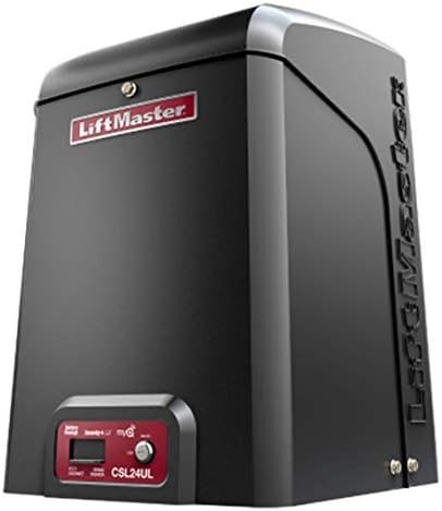 LiftMaster CSL24U Slide Gate Opener Kit with Battery Backup and 2 Remotes