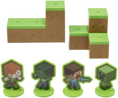 DecoSet Mobs Beware Minecraft Cake Topper 6-Piece