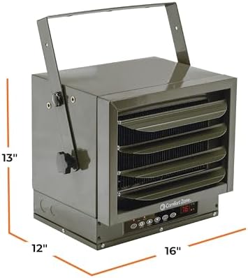 Comfort Zone 7500W Ceiling Mount Space Heater with Remote