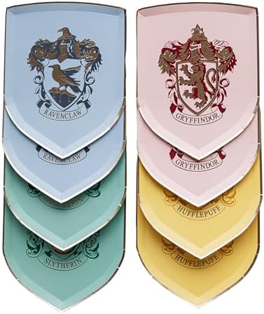 Harry Potter House Pride Paper Plates - Pack of 8 7 D
