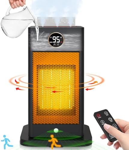 Beautyfan 3-in-1 Space Heater with Humidifier and Motion Sensor