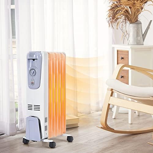 Tangkula 1500W Oil Filled Radiator Heater with 3 Settings 1