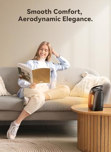GiveBest 1500W Electric Space Heater with Remote Control and ECO Mode