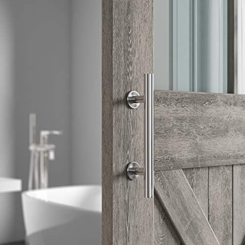 SMARTSTANDARD 12 Barn Door Handles 2PCS Heavy Duty