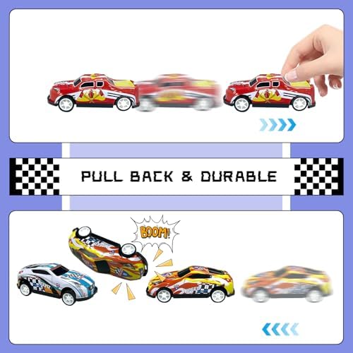 MEMOVAN Racing Car Cake Decorations 24PCS 1