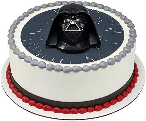 STAR WARS Darth Vader Cake Topper - 1-Piece Galactic Decor