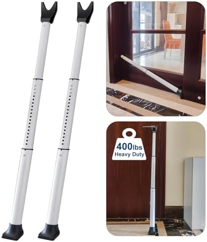 2 Pack Rerishom Door Security Bar for Apartment and Hotel