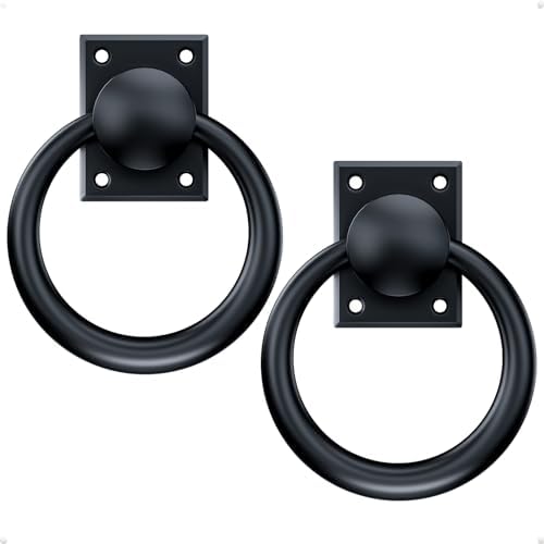 Trust4Care 3-34 Rotatable Matte Black Gate Handles