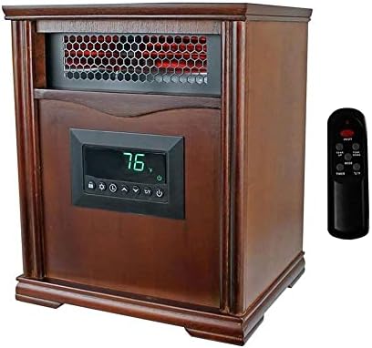 LifeSmart LifePro 1500W Infrared Space Heater with Remote Control and 4 Elements