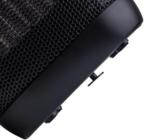 Comfort Zone 1500W Electric Space Heater with Thermostat