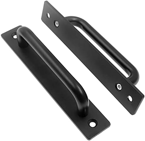 2 Pack Black Sliding Barn Door Handle