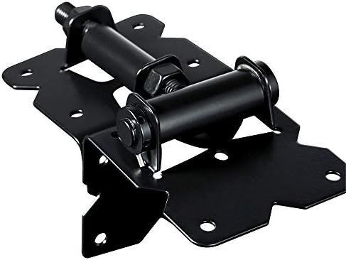 SKYSEN Carbon Steel Black Gate Hinges