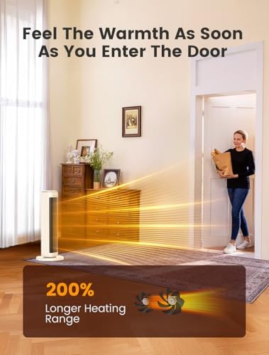 AIRMATE 25 Space Heater with Remote Control