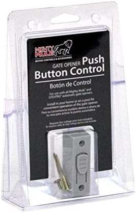 Mighty Mule Push Button Control FM132 Gray Small 1