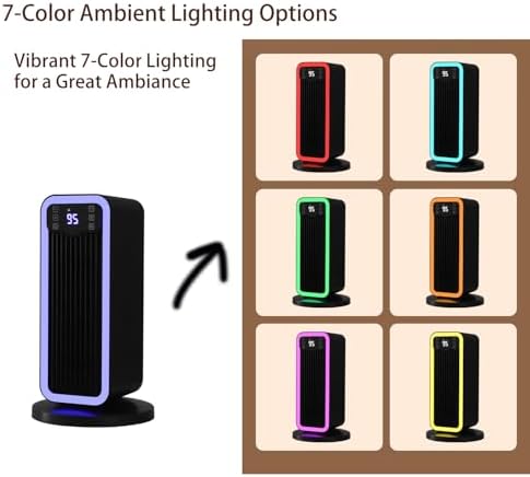 Wartahur 1500W Space Heater with Remote and ECO System