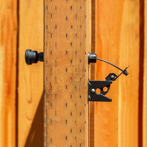 GH Gate Latch Dual Sided Operation for Wood Metal Vinyl Fences