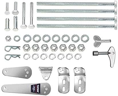 TOPENS MK01 Mounting Hardware Bracket Set for Swing Gate Opener