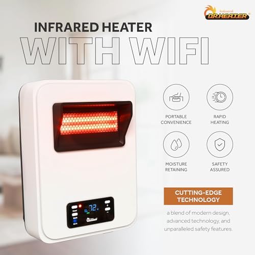 Dr Infrared Heater Wall Mounted 1500W Electric