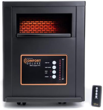 Comfort Deluxe by Airnmore Space Heater with Remote