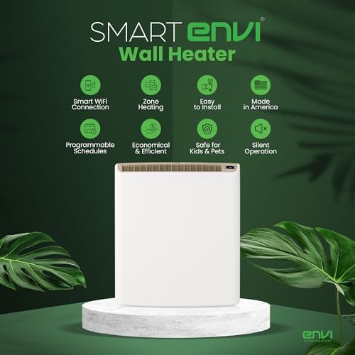 Smart Envi Wi-Fi Wall Heater - Energy Efficient App Controlled