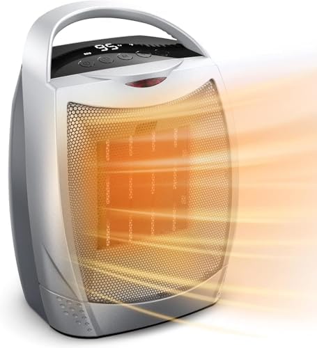 GiveBest 1500W Portable Space Heater with Timer 4 Modes