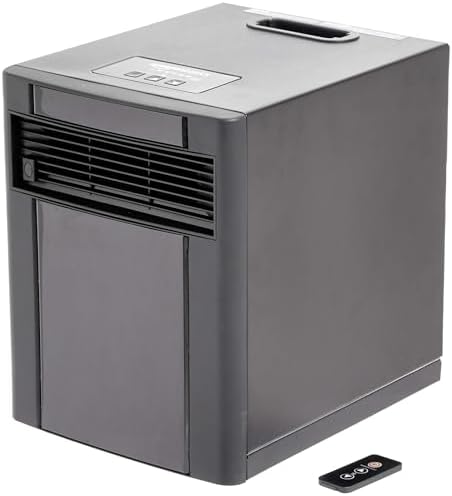 Amazon Basics 1500W Portable Space Heater with Remote Control