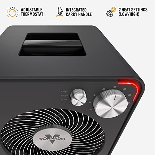 Vornado VMHi300 Whole Room Space Heater with Vortex Heat Circulation