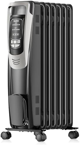 PELONIS Radiator Heater with Remote and Thermostat 1