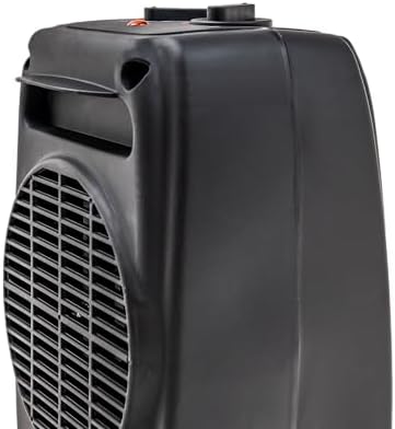 EZ-HEAT Electric Ceramic Space Heater with Thermostat and Fan