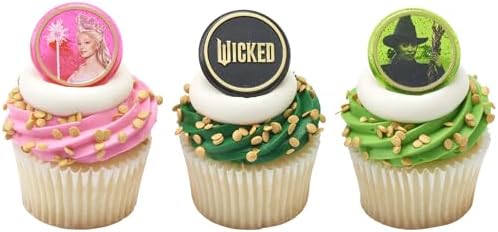 DecoPac Wicked Cupcake Rings 24-Pack