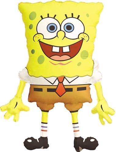 SpongeBob Birthday Balloon Bouquet 7pc Decorations