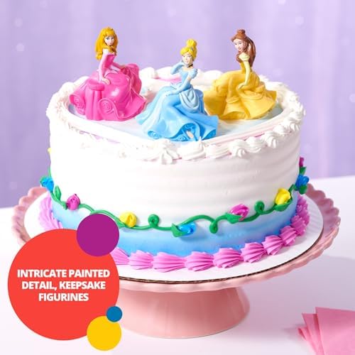 DecoSet Disney Princess Cake Topper Set 3-Piece