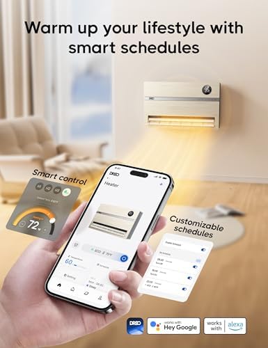 Dreo Smart Wall Heater with Alexa Compatibility 1