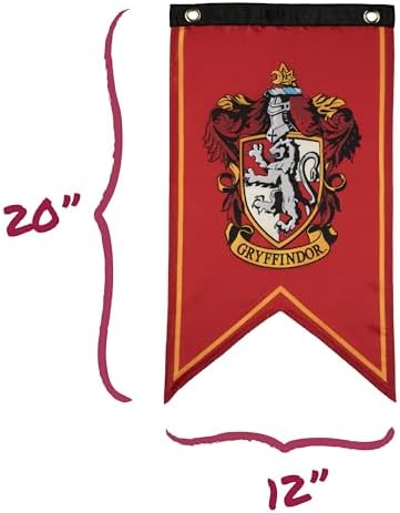 Conquest Journals Harry Potter House Banner Flag Set 1