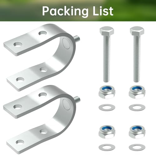 Universal Tube Bracket Kit for GHOST CONTROLS Gate Openers