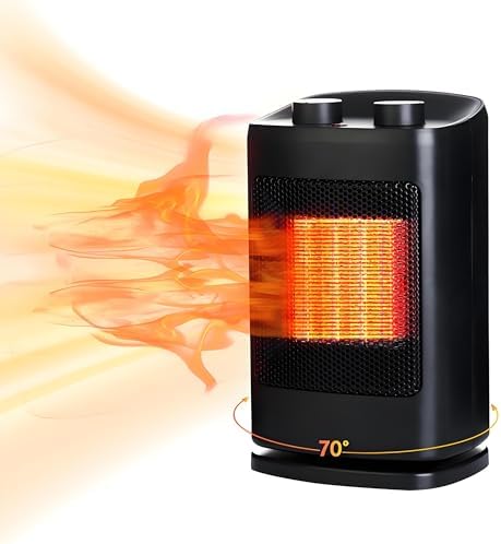 BNTET Space Heater Indoor 1500W PTC Ceramic Portable