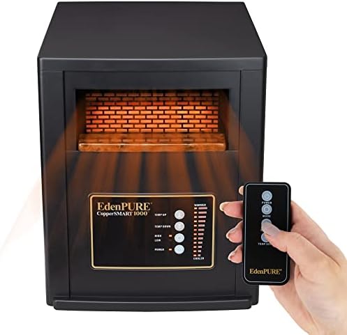 EdenPURE CopperSMART Electric Space Heater 1000-1500W