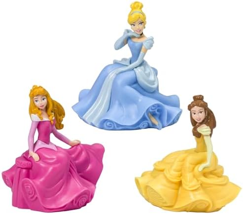 DecoSet Disney Princess Cake Topper Set 3-Piece