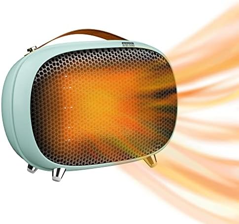Vteilas 800W Electric Space Heater with 3 Modes and Safety Features