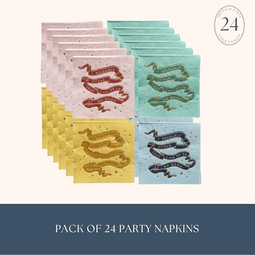 Harry Potter Themed Napkins 24 Pack 65 Folded