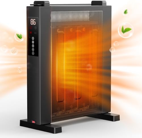 Air Choice 1500W Convection Heater with Thermostat and Remote Control