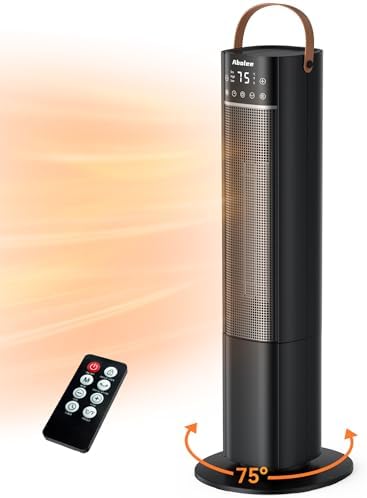 Abolee 26 Electric Heater with Remote and Oscillation