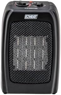 EZ-HEAT Electric Ceramic Space Heater with Thermostat and Fan