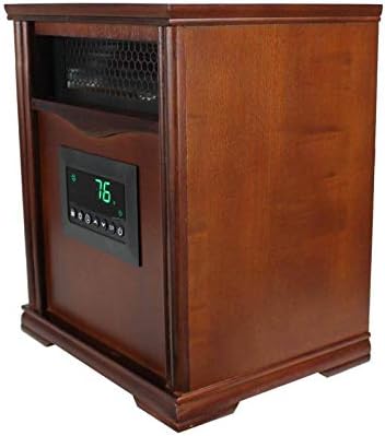 Lifesmart 1500W Portable Electric Infrared Space Heater 2 Pack