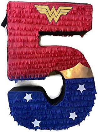 Wonder Lady Number Five Pinata 1