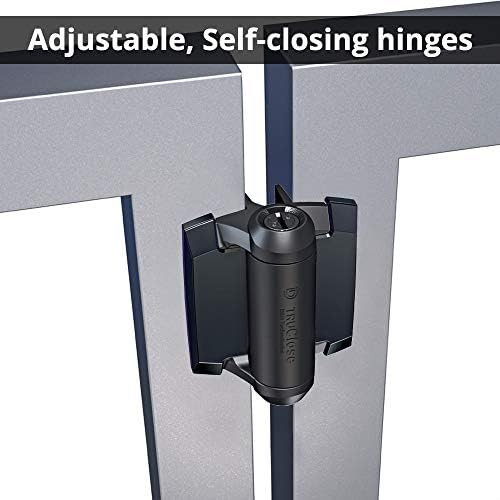 DD Technologies TruClose Gate Hinges Gloss Black 2 Count 1