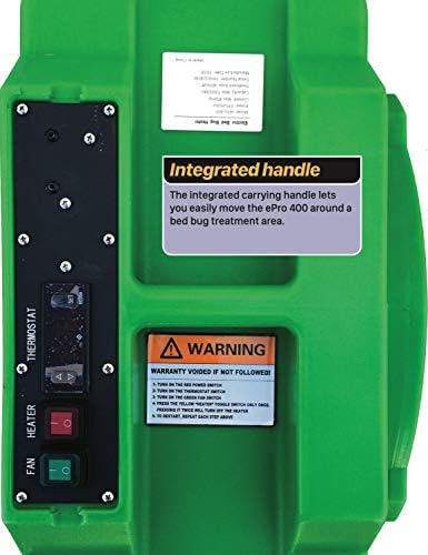 ePro 400 XP Portable Electric Bed Bug Heater - Professional Grade